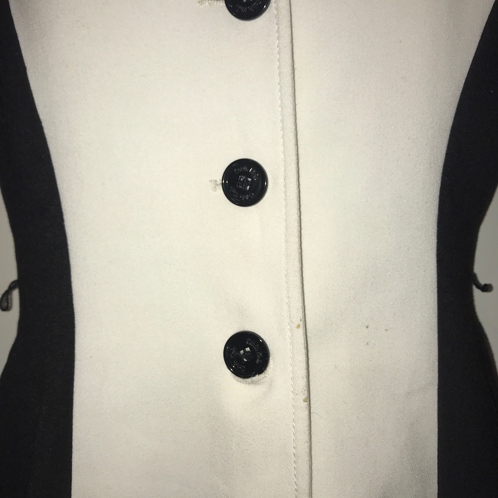 Calvin Klein vintage black & white dress